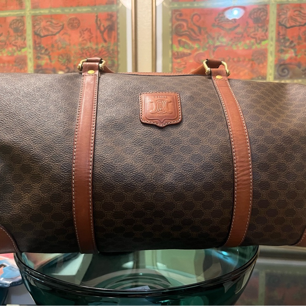 Celine Brown Monogram Duffel Bag - Picture 2 of 12